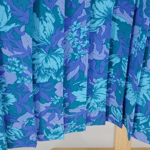 Orvis‎ vintage house dress, short sleeves blues.. Great little housedress. Y2K - Picture 3 of 7